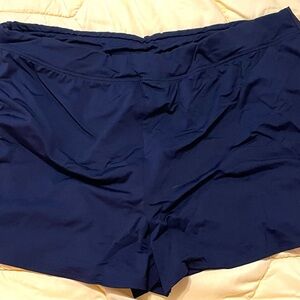 Lands' End Women's Black Swim Shorts